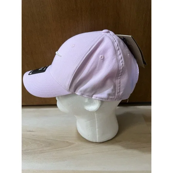 NWT Nike Dri Fit Club Cap Swoosh Adult Golf Hat Pink L/XL Adjustable NEW - Picture 3 of 8